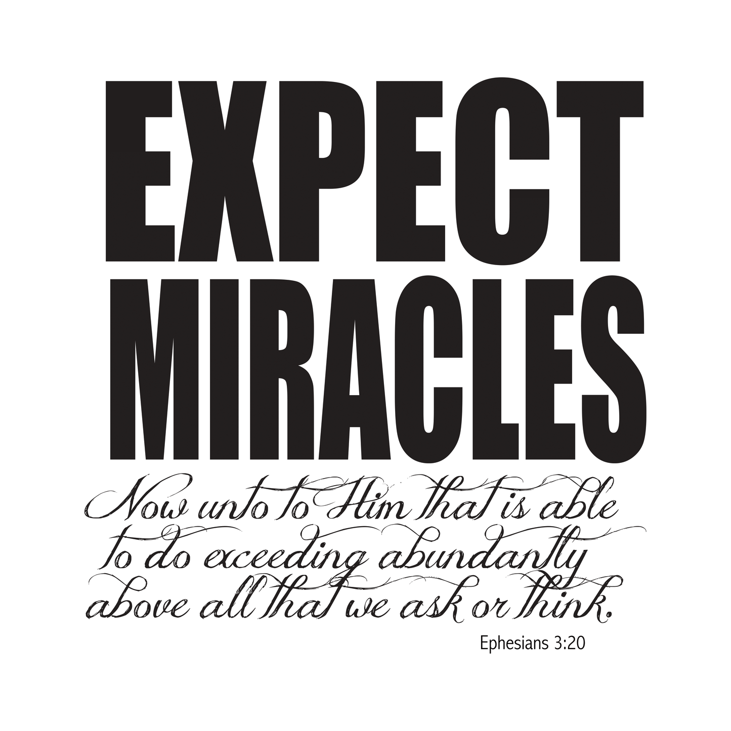 Scripture Collection Expect Miracles Pillowcase Set - SoarCouture