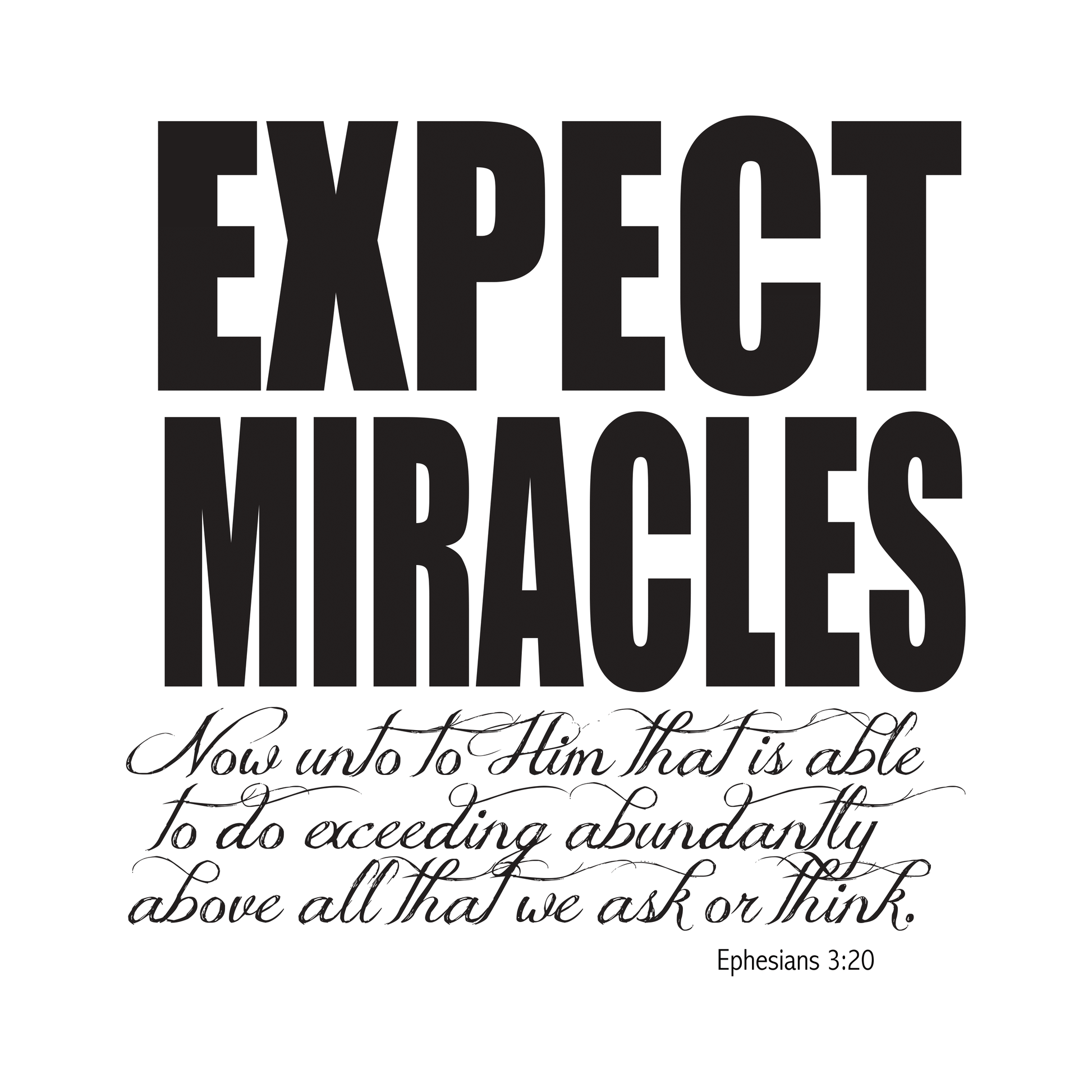 Scripture Collection Expect Miracles Pillowcase Set - SoarCouture