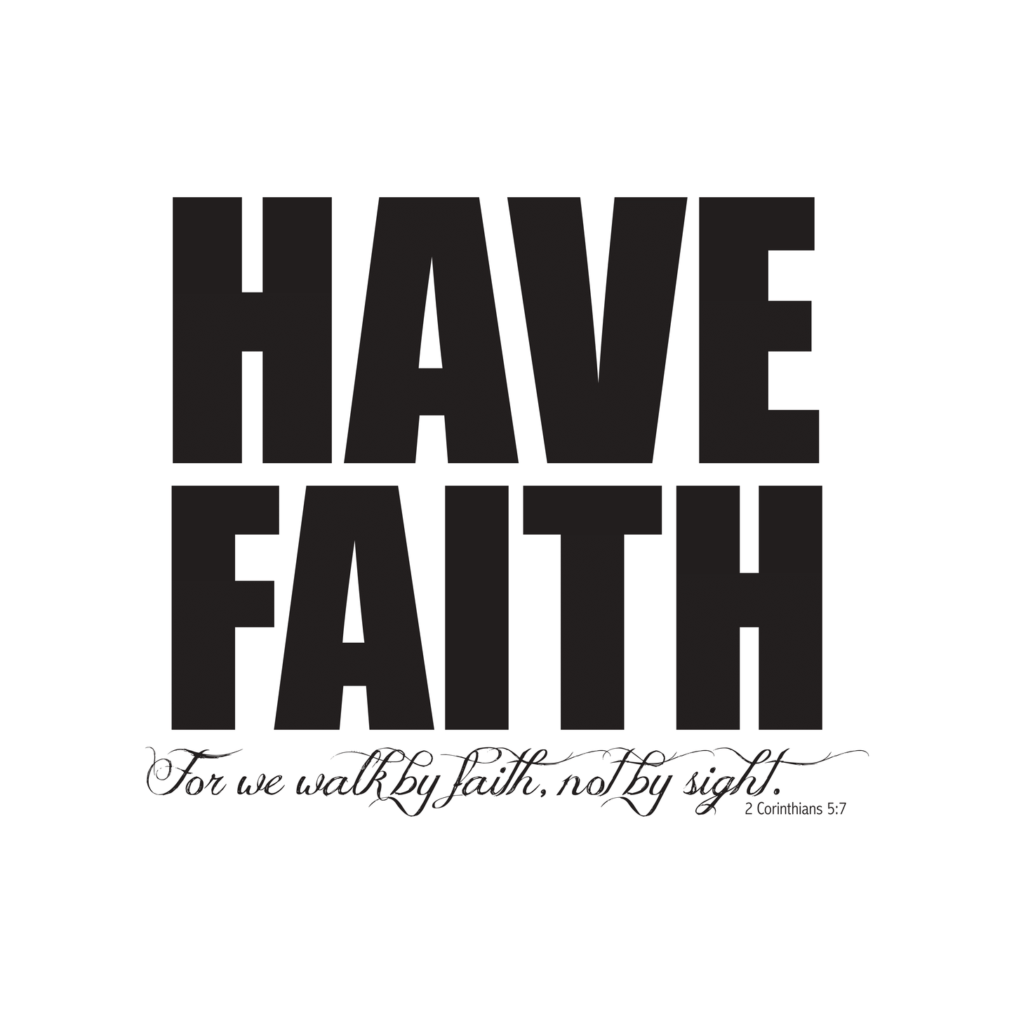 Scripture Collection Have Faith Canvas - SoarCouture
